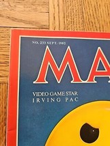 Mad Magazine « Homme de l&#39;année » Pac-Man n° 233, numéro de septembre 19... - £16.61 GBP