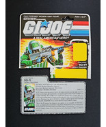 GI Joe 1986 SCI-FI Laser Trooper  File Card Only NO FIGURE - $19.15 CAD