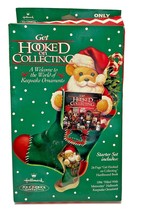 Hallmark Keepsake Ornament 1996 Get Hooked On Collecting Book Vintage In box - £6.78 GBP