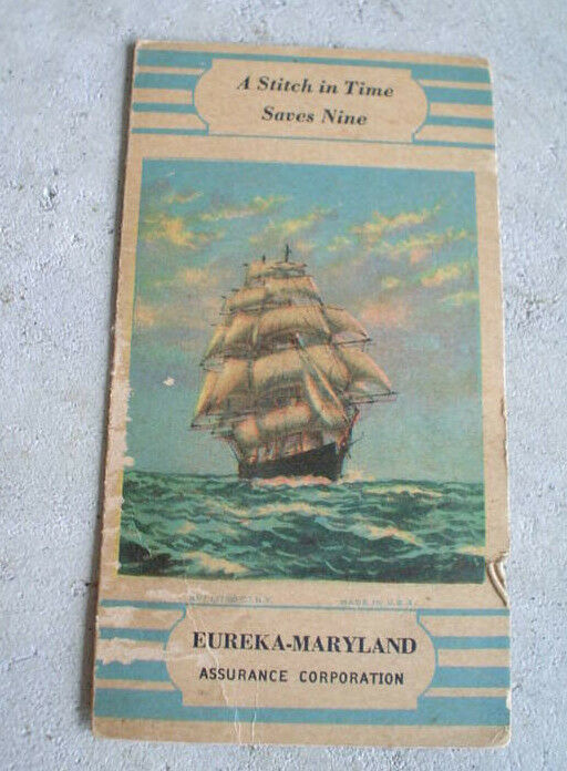 Vintage Booklet Eureka Maryland Assurance Corporation - $16.83