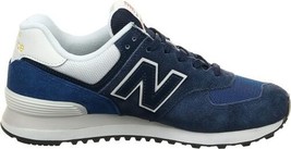 New Balance Mens WL574 Core Plus Collection Sneakers,Navy, M7.5/W9 - $93.50