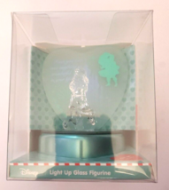 Disney Princess Ariel Light Up Glass Figurine Ariel Color Changing - £11.58 GBP