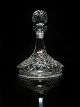 CUT CRYSTAL SHIP DECANTER  # 001 - $375.00