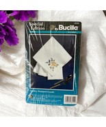 NWT Blue Ribbon Bucilla Special Edition Napkins #63150 Set of 4 floral e... - €21,02 EUR