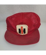 Vintage MADE IN USA 3 STRIPE MASSEY FERGUSON SNAPBACK TRUCKER HAT - £23.45 GBP