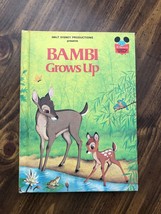 Vintage Disney&#39;s Wonderful World of Reading Book!!! Bambi Grows Up!! - $8.99