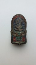 Used Brass Blue PHOENIX Head Badge Emblem For Vintage Bicycle - £23.98 GBP