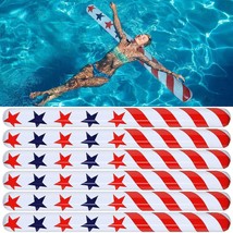 71 Inch Inflatable Pool Noodle American Stars Swimming Noodles Jumbo Poo... - £27.73 GBP
