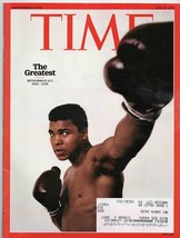 VINTAGE June 2016 Time Magazine Muhammad Ali Memorial - £15.56 GBP