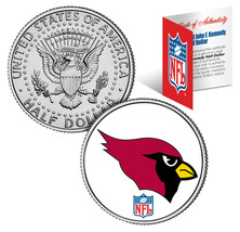 ARIZONA CARDINALS  NFL JFK Kennedy Half Dollar US Coin  *Officially Lice... - £7.40 GBP