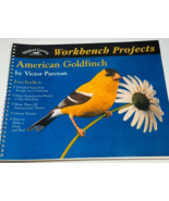 Wildfowl Carving American Goldfinch Project Book Workbench Victor Paroya... - £33.43 GBP