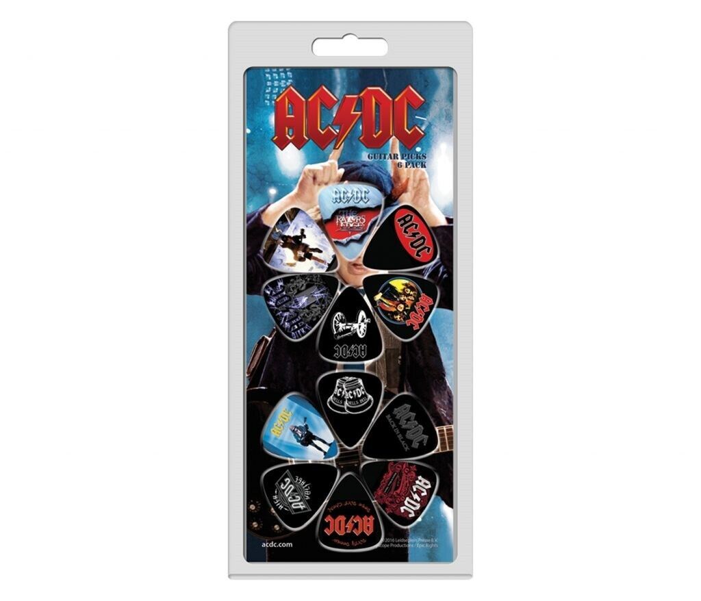 AC/DC Set of 12 Album Cover &amp; More Picks/Plectrums ~Licensed~ - $19.79