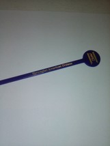 Norwegian American Cruises Swizzle Stick Drink Stirrer Blue NAC Logo  - £7.60 GBP