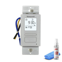 Honeywell Timer Switch with Sunrise Sunset Single or 3 Way + LCD Cleaner - $93.99