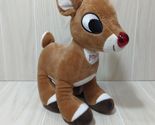 Rashti &amp; Rashti Rudolph the Red Nosed Reindeer Plush Musical light up nose - $10.80