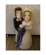 Vintage Wedding Piñata Bride &amp; Groom Entertainment Fun Game Decor Decora... - $99.99