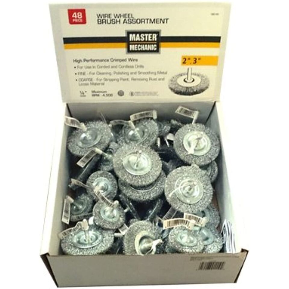 Master Mechanic 180145 Wire Cup Brush ASST - $117.45