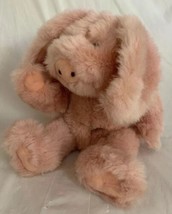 Boyds Bears Rosie O&#39;Pigg Light  Pink 11&quot; Jointed Plastic Beads Stuffed Plush NWT - £7.98 GBP