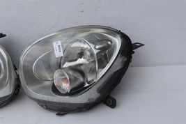 11-16 Mini Cooper R60 Countryman Halogen Headlight Lamps L&R Matching Set image 7