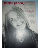 Vintage Cameo Caper Print Magazine Advertisement 1971  - $9.59 CAD