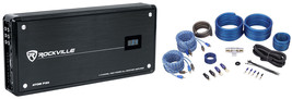 Rockville ATOM P30 2400w 4-Channel Marine/ATV/Car Amplifier+Volt Meter+A... - $231.79