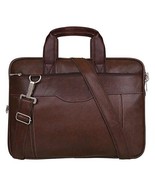 Vegan Leather Durable Laptop bag for men in Office Handbag Shoulder bag ... - £30.93 GBP