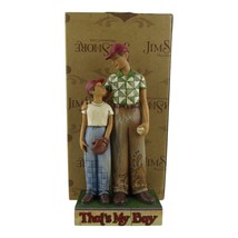 Jim Shore 2007  Heartwood Creek &quot;That&#39;s My Boy&quot; Father &amp; Son Figurine #4... - £25.99 GBP