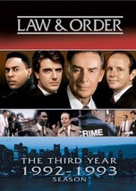 Law And Order The Third Year 19921993 Season - £12.99 GBP