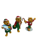 Vintage Applause Berenstain Bears Christmas Figures Set of 3 - $402.47 MXN