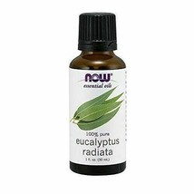 NEW Now Essential Oils Eucalyptus Radiata Oil Revitilizing Aromatherapy 1 Fl Oz - £10.63 GBP