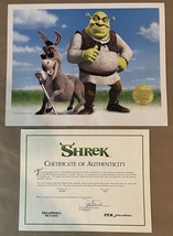 Shrek 2001 Lithograph w/ COA – DreamWorks Limited Edition Animation Art ... - $270.37 MXN