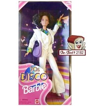 Barbie Disco 70&#39;s Brunette Barbie 19929 Vintage 1998  Mattel NIB - £27.34 GBP