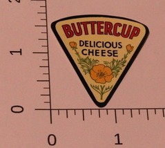 Vintage Buttercup Delicious Cheese label  - £4.56 GBP