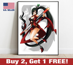 Blazblue Continuum Shift Litchi Faye Poster 18&quot; x 24&quot; Print Anime Game Room Art - £10.63 GBP