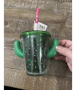 X&amp;O Celebrations Collection Shaped Heavy Plastic Cactus Tumbler w/Straw ... - $257.00 MXN