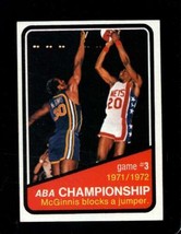 1972-73 Topps #243 Aba Playoffs Game 3 Exmt *X65699 - £6.94 GBP