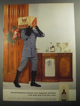 1956 Hiram Walker Imperial Whiskey Ad - Knowledgeable people - £14.50 GBP
