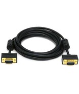 Ultra Slim 10ft SVGA Super VGA CABLE 30/32AWG M/M Gold Plated for Monito... - $579.70 MXN