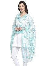 dupatta embroidered for women Nylon Net ethnic scarf chunri pulkari dupatta - $16.61+