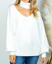 White Birch slice of heaven cutout sweater size XL - $516.90 MXN