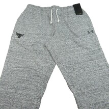 Under Armour UA Project Rock Terry Gym Pants Size Large Men&#39;s NEW 136175... - €54,89 EUR