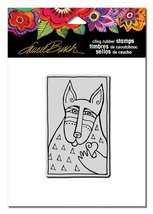 Stampendous Laurel Burch Cling Rubber Stamp, Dog Love - £16.52 GBP