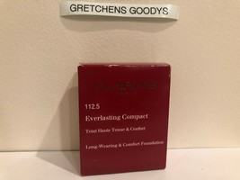 Clarins Everlasting Compact Long Wearing Foundation + #112.5 Caramel NIB... - $265.73 MXN