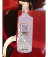 BATH &amp; BODY WORKS FRESH CUT LILACS CLEANSING GEL AND HAND SOAP 8 FL OZ - $279.75 MXN