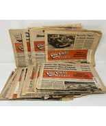 OLD CARS WEEKLY NEWS &amp; MARKETPLACE, NEWSPAPERS 1981, Lot of 12, Iola WI &#39;81 - £28.21 GBP