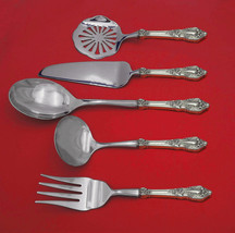 Eloquence by Lunt Sterling Silver Thanksgiving Serving Set 5pc HH WS Custom - £321.28 GBP
