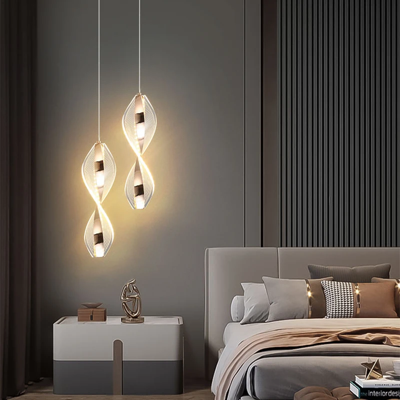 Ight hanging lamps for ceiling interior living lighting bedroom bedside home decoration thumb200