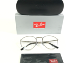 Ray-Ban Eyeglasses Frames RB3637-V NEW ROUND 2501 Silver Round 53-21-140 - $79.19