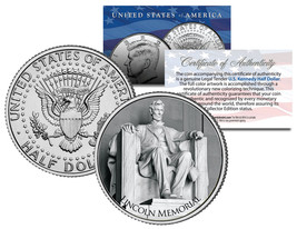 Lincoln Memorial ** Washington D.C. ** Jfk Kennedy Half Dollar U.S. Coin - £6.78 GBP