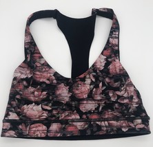 Lululemon Break Free Bra Nulux Peony Multi Floral T-Back Sports Bra Wome... - $25.48 CAD